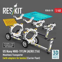 US NAVY MHU-191/M (AERO 21A) Munitions Transporter (with...