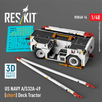 US NAVY A/S32A-49 (short) Deck Tractor (3D Printed model...