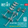 US NAVY MHU-191/M (AERO 21A) Munitions Transporter (with adapters for missiles) (Carrier Fleet) (3D Printed model kit)