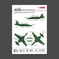 Su-25 Frogfoot Clover (BLUE 03, 05, 41, 45) Ukrainian Air...