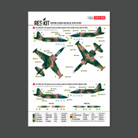Su-25 Frogfoot Geometric (BLUE 17, 33, 01, 02) Ukrainian...