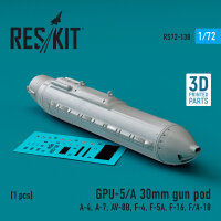 GPU-5/A 30mm gun pod (1 pcs) (A-4, A-7, AV-8B, F-4, F-5A,...