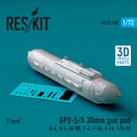 GPU-5/A 30mm gun pod (1 pcs) (A-4, A-7, AV-8B, F-4, F-5A,...
