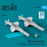 Red Top missiles (2 pcs) (EE Lightning, Sea Vixen, Hawker...