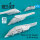 Pylons for P-8A Poseidon for BPK kit (4 pcs) (3D Printed)
