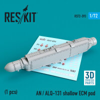 AN / ALQ-131 shallow ECM pod (3D Printed) (A-7, A-10,...