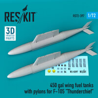 450 gal wing fuel tanks with pylons for F-105...
