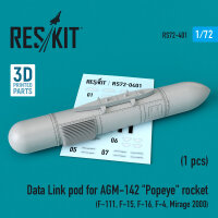 Data Link pod for AGM-142 Popeye rocket (F-15, F-16, F-4,...