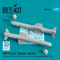AGM-84 (A,D) Harpoon missiles (2 pcs) (P-8A, A-6, A-7E,...