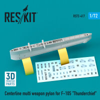 Centerline multi weapon pylon for F-105 Thunderchief (3D...