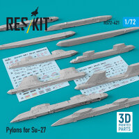 Pylons for Su-27 (3D Printed)
