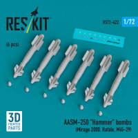 AASM-250 Hammer (6 pcs) (Mirage 2000, Rafale, MiG-29) (3D...