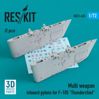 Multi weapon inboard pylons for F-105 Thunderchief (2...