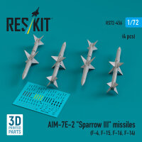 AIM-7E-2 Sparrow III missiles (4 pcs) (F-4, F-15, F-16,...