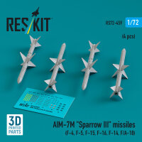 AIM-7M Sparrow III missiles (4 pcs) (F-4, F-5, F-15,...