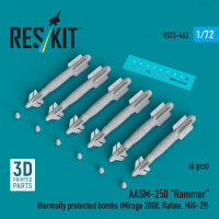 AASM-250 Hammer thermally protected bombs (6 pcs) (Mirage...