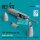 SUU-16A 20mm gun pod (open gun bay) wings mounting for F-4 Phantom II (C,D) (1 pcs) (3D Printed)