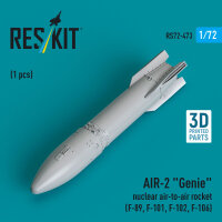 AIR-2 Genie nuclear air-to-air rocket (1 pcs) (F-89,...