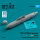 SUU-23 20mm gun pod (close gun bay) for British Phantom (RAF & RN) (1 pcs) (3D Printed)