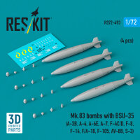 Mk.83 bombs with BSU-35 (4 pcs) (A-3B, A-4, A-6E, A-7,...