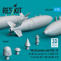 Mk.83 bombs with BSU-35 (4 pcs) (A-3B, A-4, A-6E, A-7,...