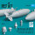 Mk.83 bombs with BSU-35 (4 pcs) (A-3B, A-4, A-6E, A-7, F-4C/D, F-8, F-14, F/A-18, F-105, AV-8B, S-3) (3D printed)
