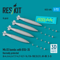 Mk.83 bombs with BSU-35 thermally protected (4 pcs) (A-4,...