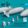 Mk.83 bombs with BSU-35 thermally protected (4 pcs) (A-4, A-6, A-7, F-4, F-8, F-14, F/A-18(C,D,E,F), AV-8B, S-3) (3D printed)