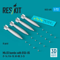 Mk.83 bombs with BSU-85 (4 pcs) (F-14, F/A-18, AV-8B,...