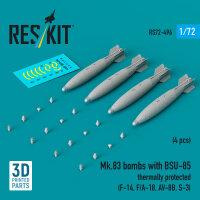 Mk.83 bombs with BSU-85 thermally protected (4 pcs)...