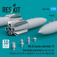 Mk.83 bombs with MAU-91 thermally protected (4 pcs)...