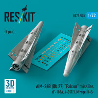 AIM-26B (Rb.27) Falcon missiles (2 pcs) (F-106A, J-35F/J,...