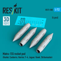 Matra-155 rocket pod (4 pcs) (Hunter, Canberra, Harrier,...