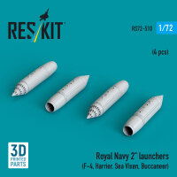 Royal Navy 2 launchers (4 pcs) (F-4, Harrier, Sea Vixen,...