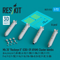 Mk 20 Rockeye II (CBU-59 APAM) Cluster bombs (A-4, A-6,...