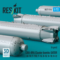 CBU-89A cluster bombs GATOR (4 pcs) (A-10, F-15E, F-16,...
