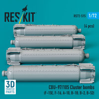 CBU-97/105 cluster bombs (4 pcs) (F-15E, F-16, A-10,...