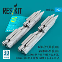 GBU-39 SDB (8 pcs) and BRU-61 (2 pcs) (Su-27, MiG-29,...