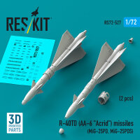 R-40TD (AA-6 Acrid) missiles (2 pcs) (MiG-25PD,...