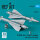 R-40TD (AA-6 Acrid) missiles (2 pcs) (MiG-25PD, MiG-25PDS) (3D Printed)
