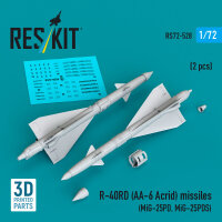 R-40RD (AA-6 Acrid) missiles (2 pcs) (MiG-25PD,...