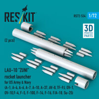 LAU-10 ZUNI rocket launcher for US Army & Navy (2...