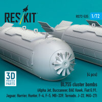BL755 cluster bombs (4 pcs) (Alpha Jet, Buccaneer, BAE...