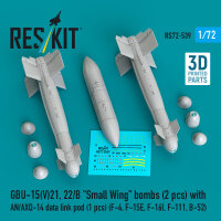 GBU-15(V)21,22/B Small Wing bombs (2 pcs) with AN/AXQ-14...
