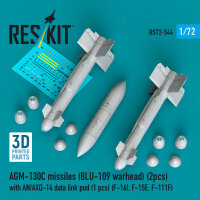 AGM-130C missiles (BLU-109 warhead) (2 pcs) with...
