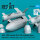 AGM-130C missiles (BLU-109 warhead) (2 pcs) with AN/AXQ-14 data link pod (1 pcs) (F-16I, F-15E, F-111F) (3D Printed)