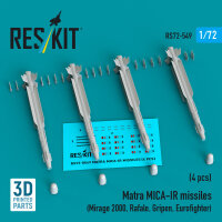 Matra MICA-IR missiles (4 pcs) (Mirage 2000, Rafale,...