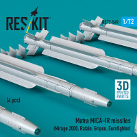 Matra MICA-IR missiles (4 pcs) (Mirage 2000, Rafale,...