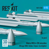 Matra MICA-EM missiles (4 pcs) (Mirage 2000, Rafale,...