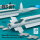 Matra MICA-EM missiles (4 pcs) (Mirage 2000, Rafale, Gripen, Eurofighter) (3D Printed)